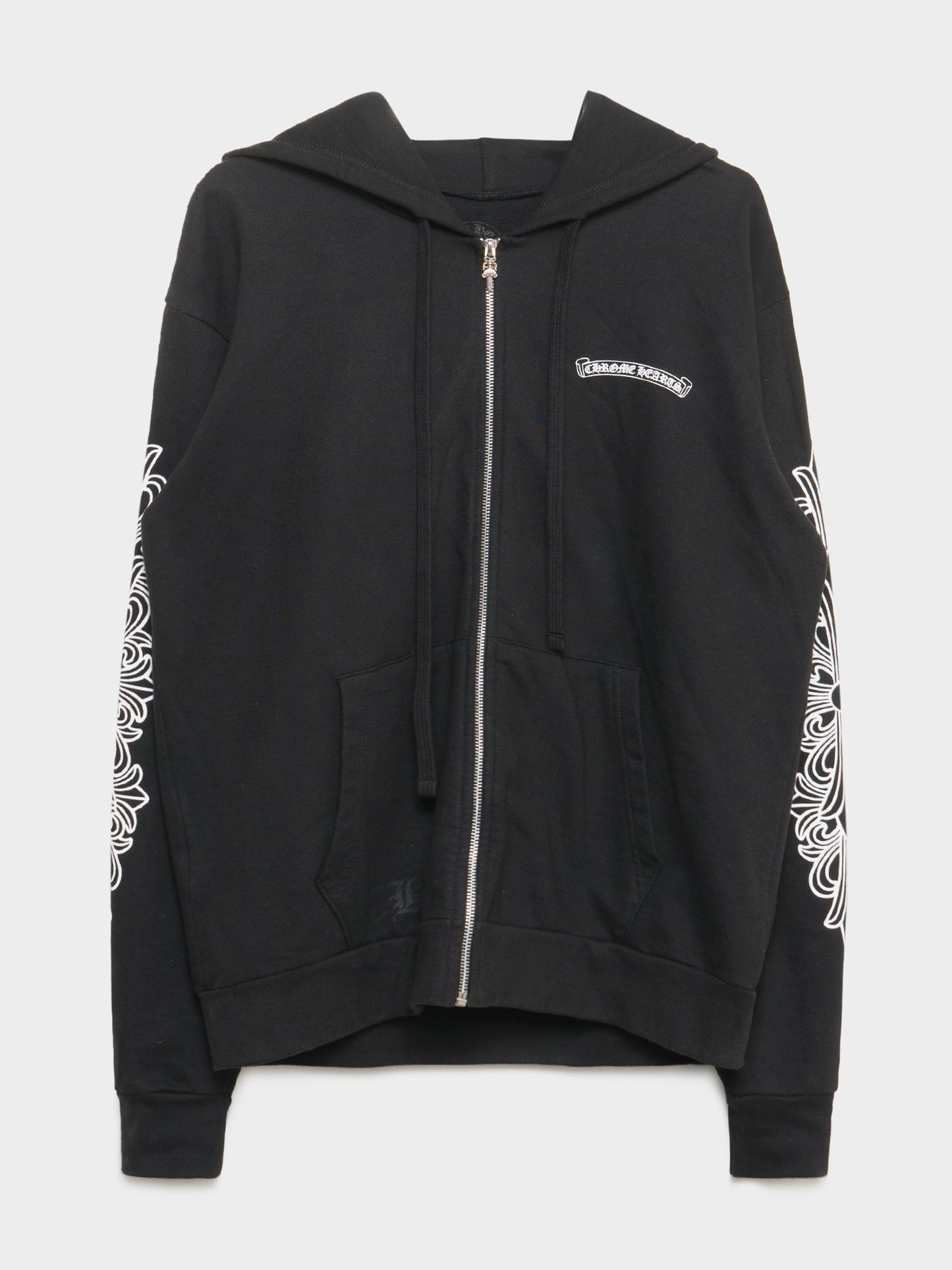 Dagger Eyechart Zip-Up Hoodie
