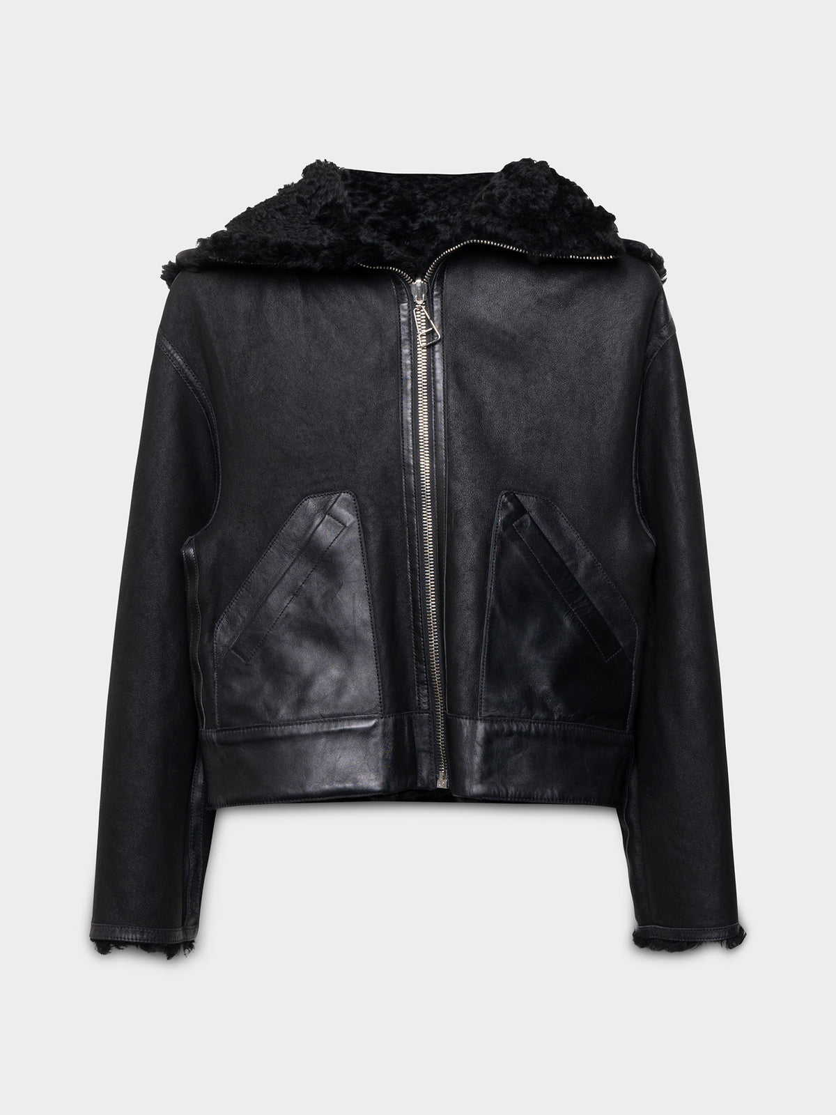 FW14 Reversible Shearling Leather Jacket