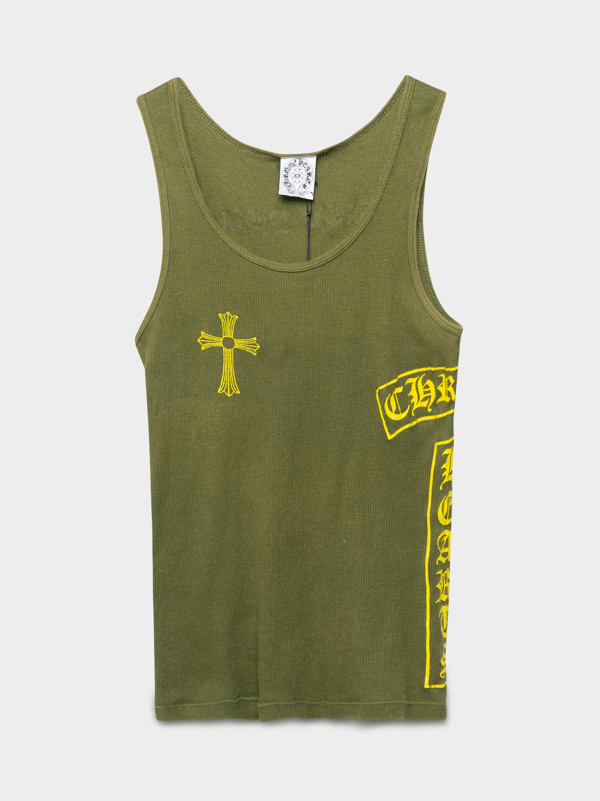 Vintage Olive Tank Top