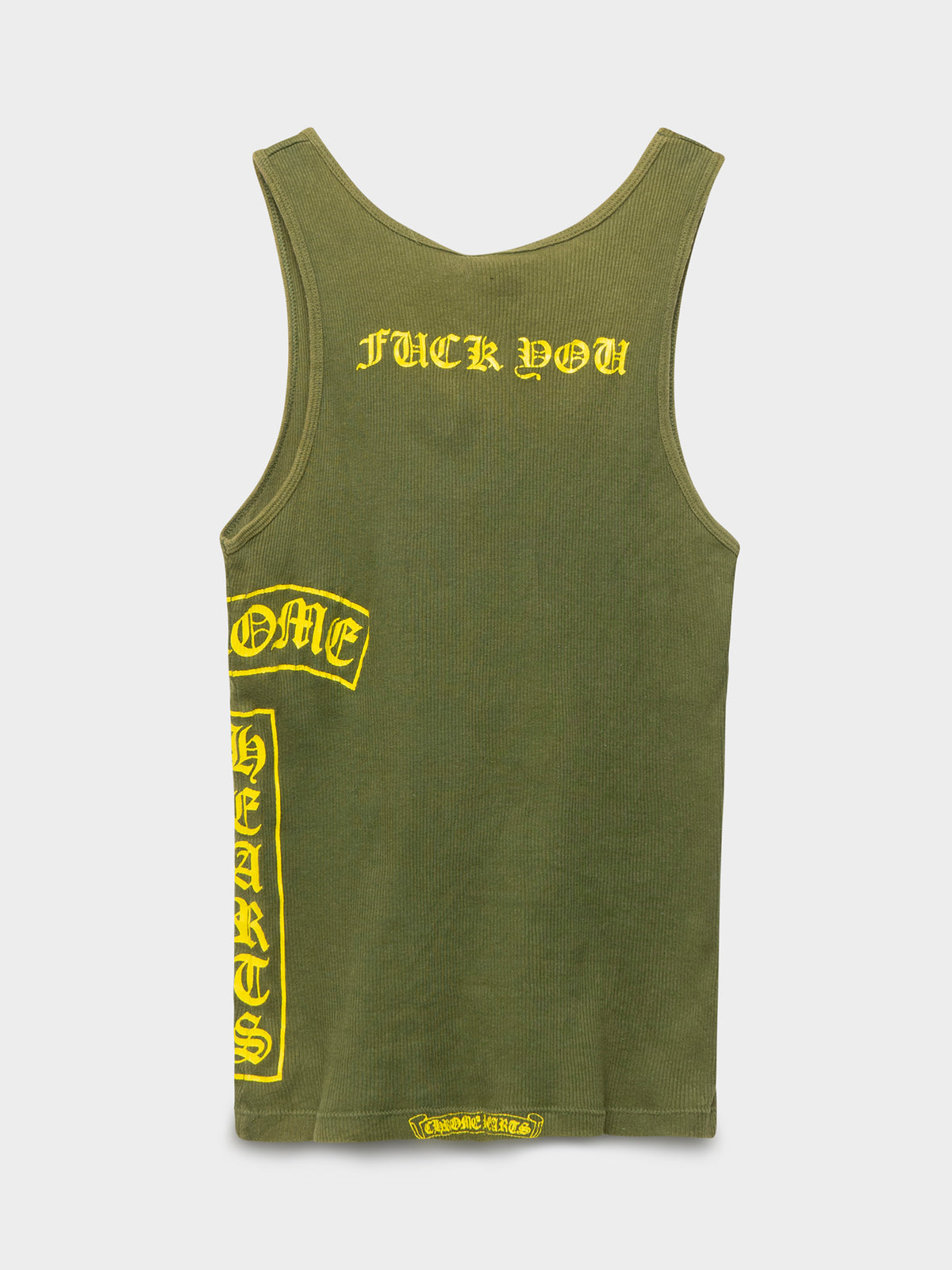 Vintage Olive Tank Top