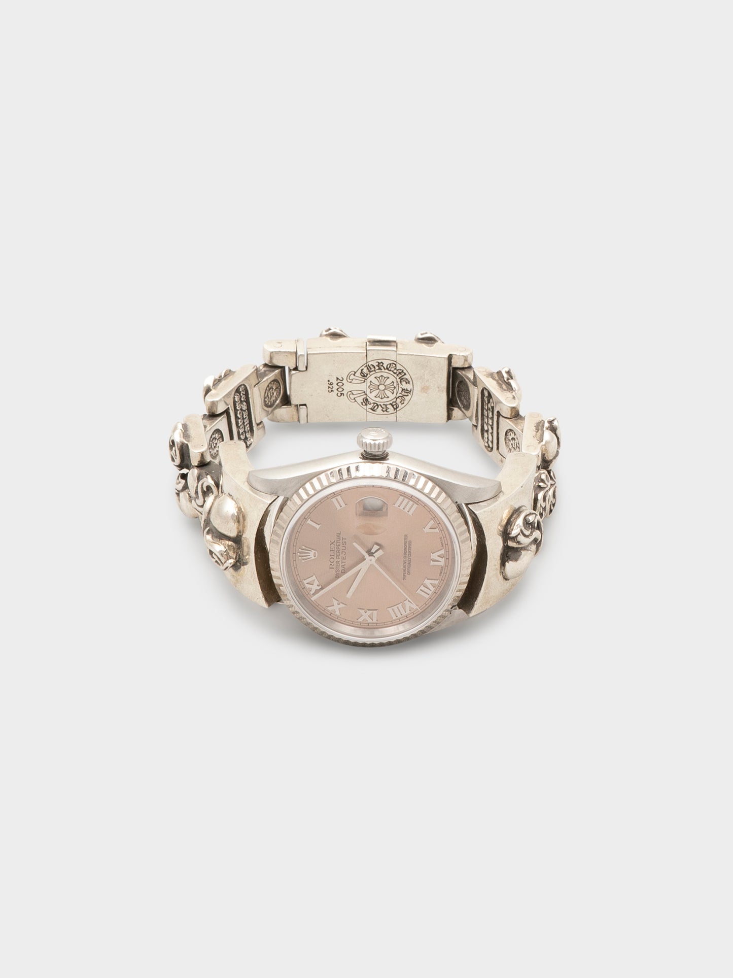 Salmon Rolex Oyster Perpetual Datejust