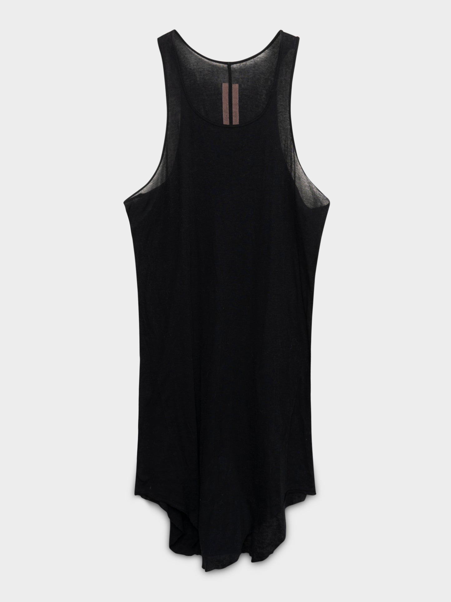 ‘Island’ Black Tank Top