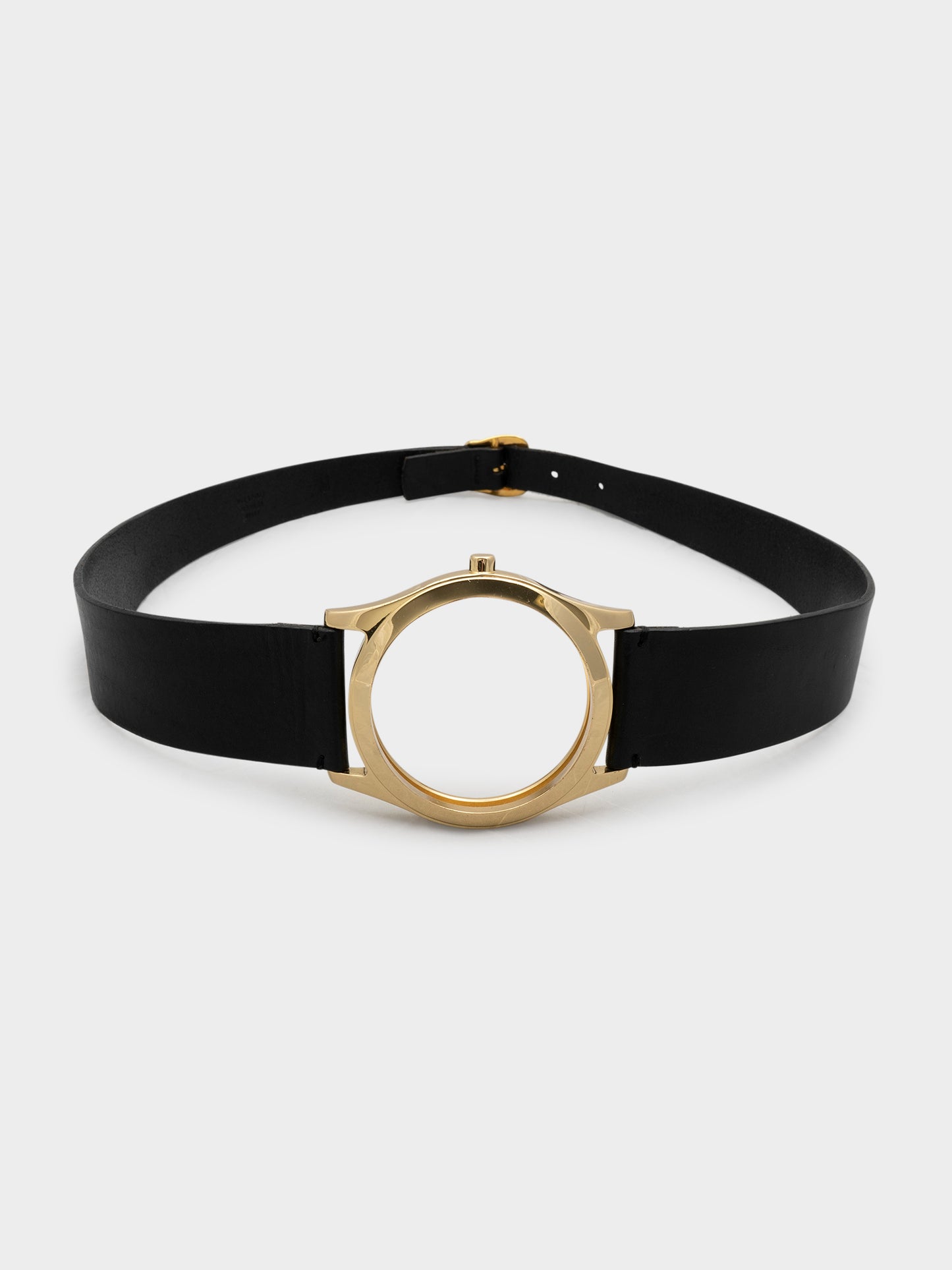 Leather Watch Belt