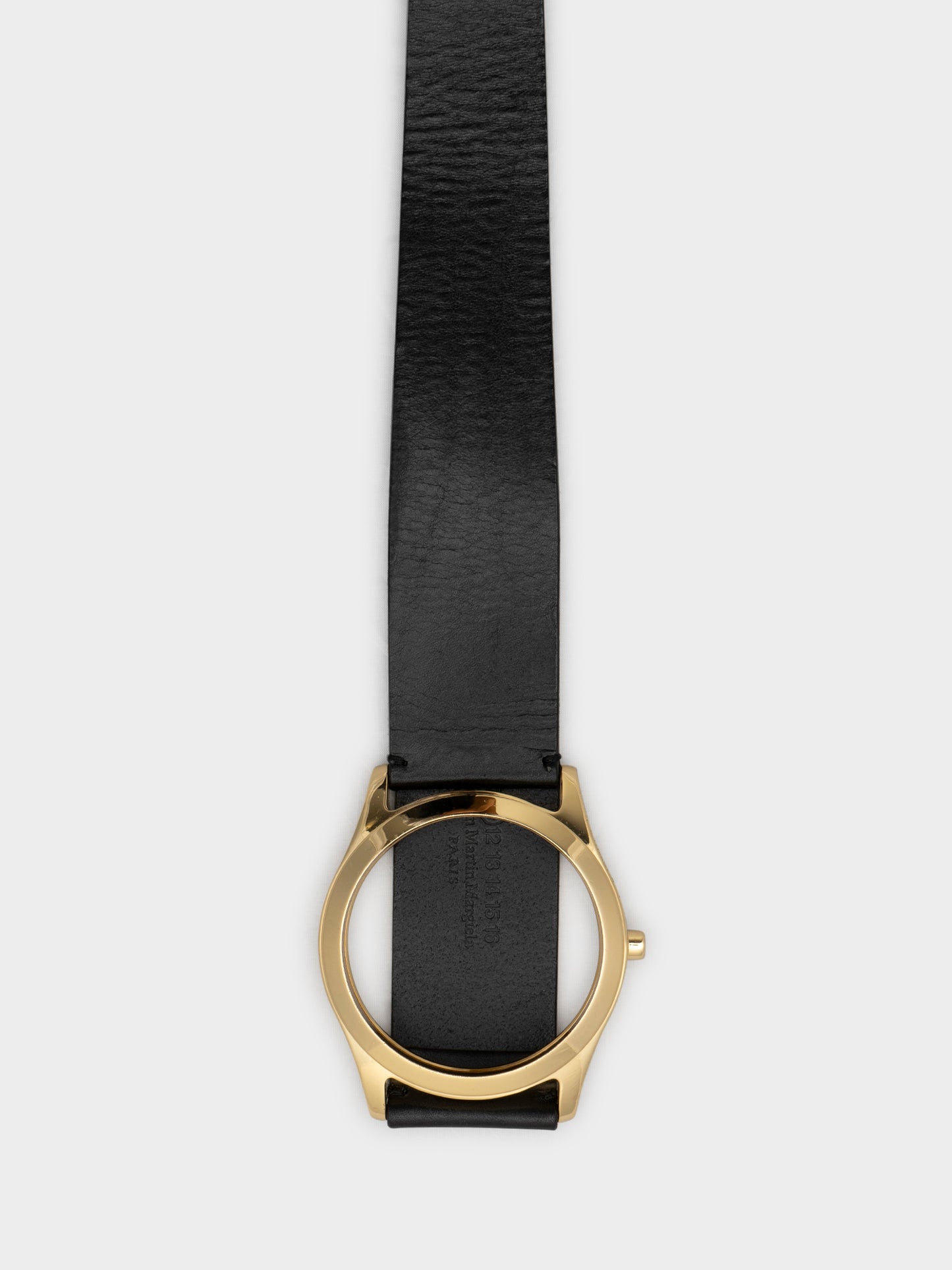 Leather Watch Belt