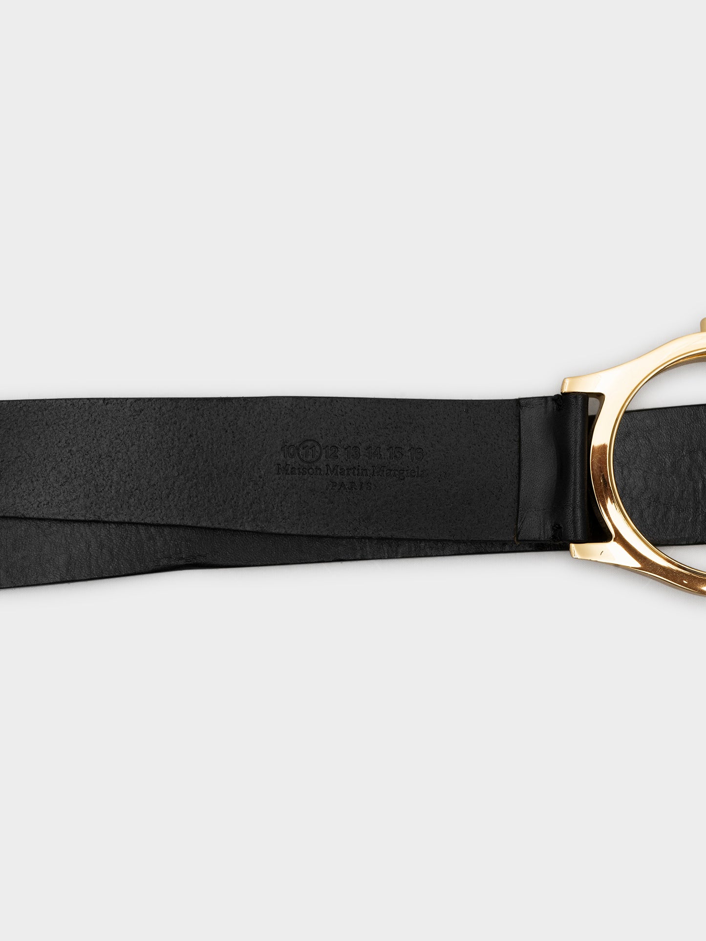 Leather Watch Belt