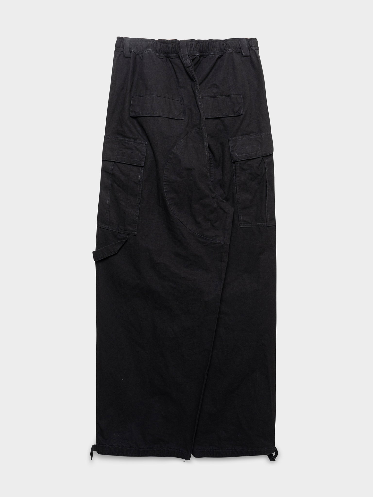 Baggy Parachute Cargo Pants Balenciaga