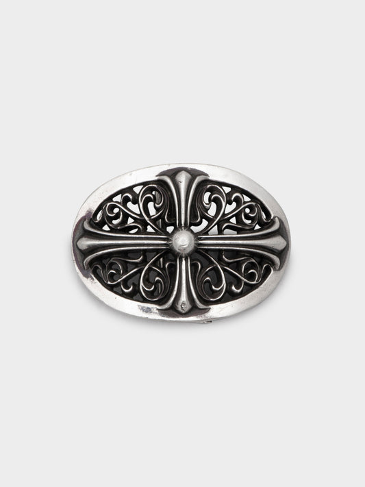 Oval Cross Belt Buckle