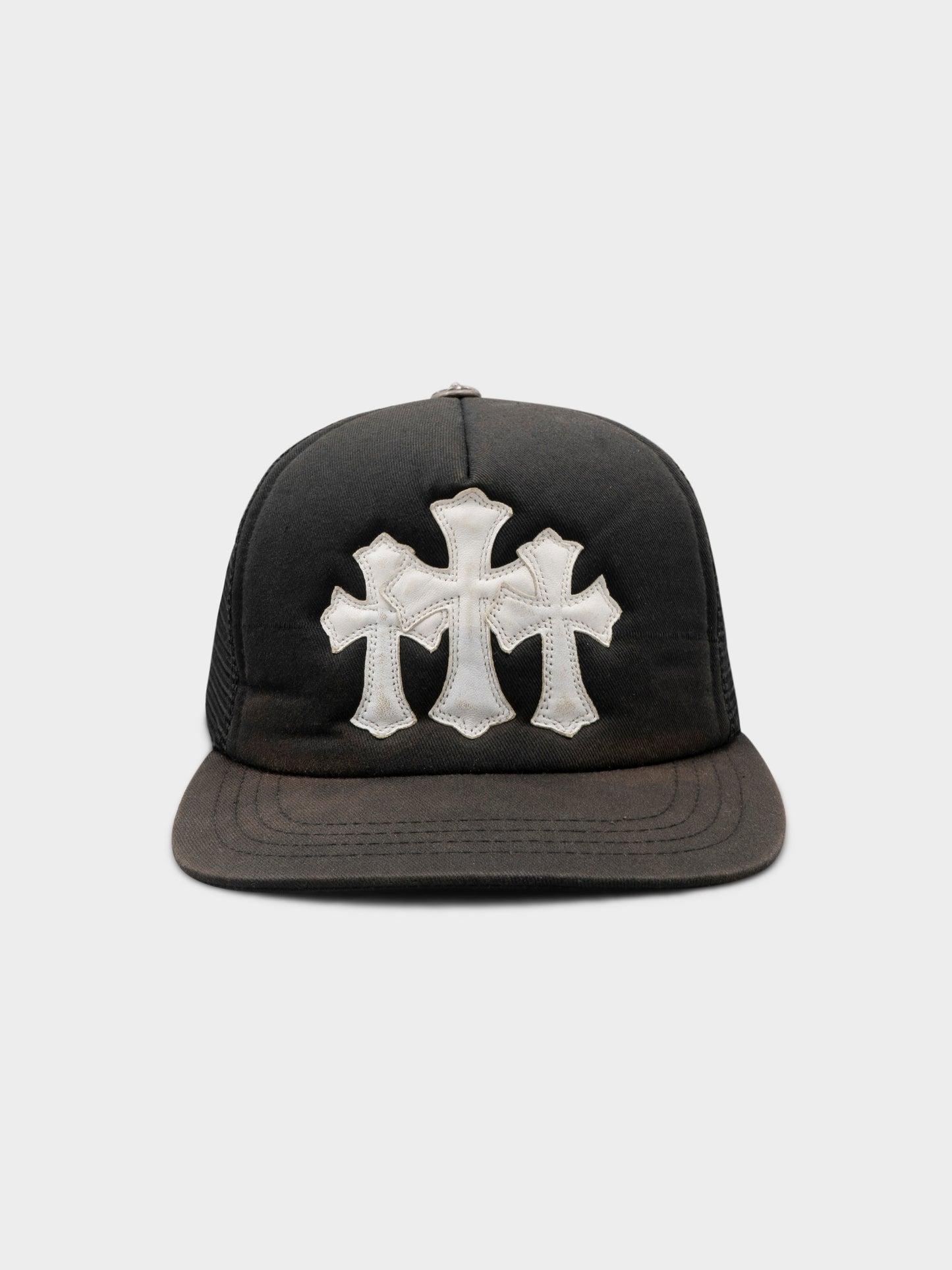 Triple Cross Patch Trucker Hat