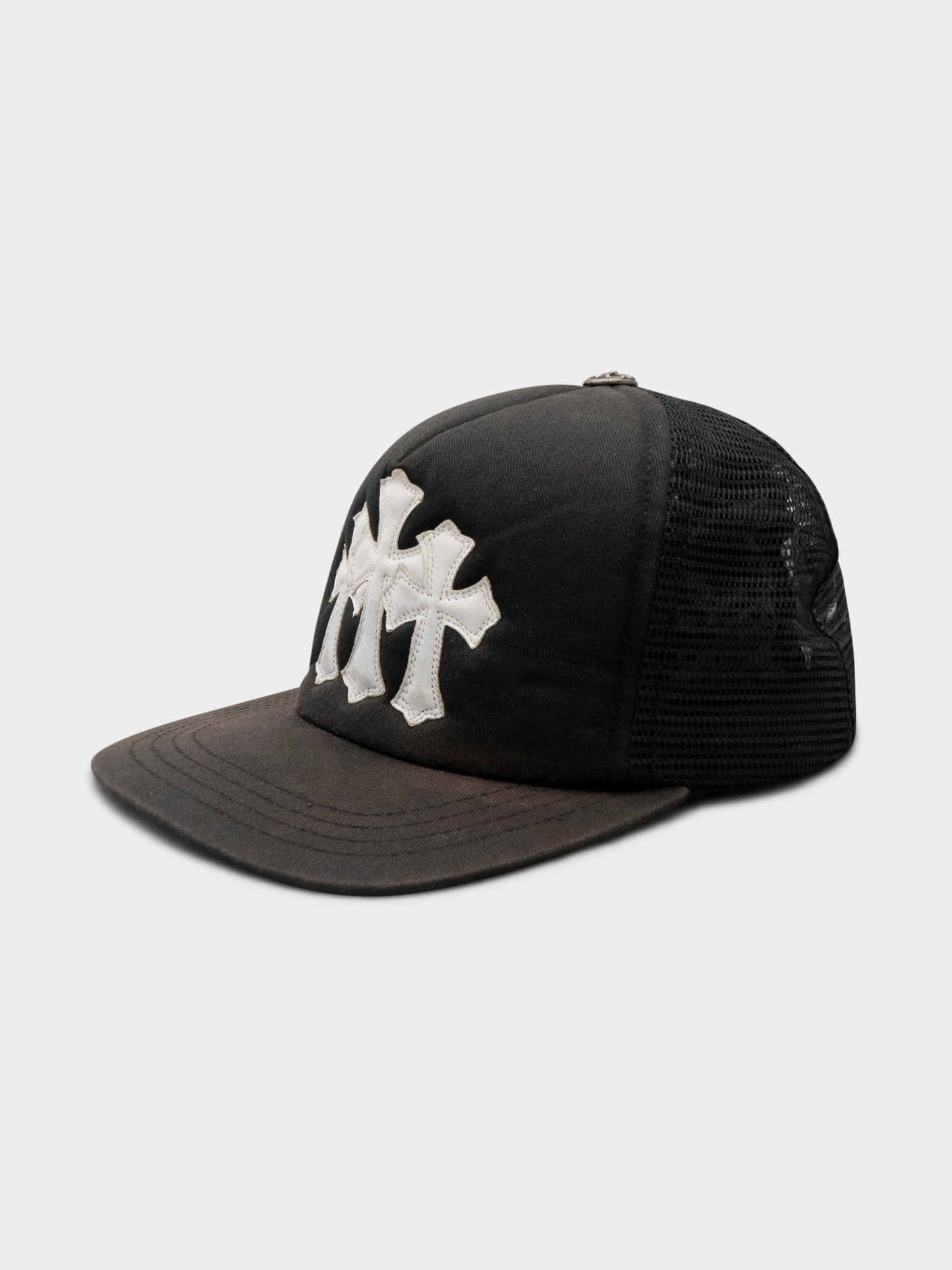 Triple Cross Patch Trucker Hat