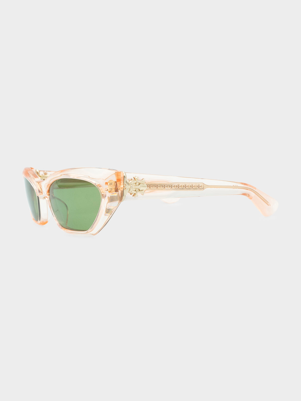 Hallla Baluuuu Pink Crystal Sunglasses