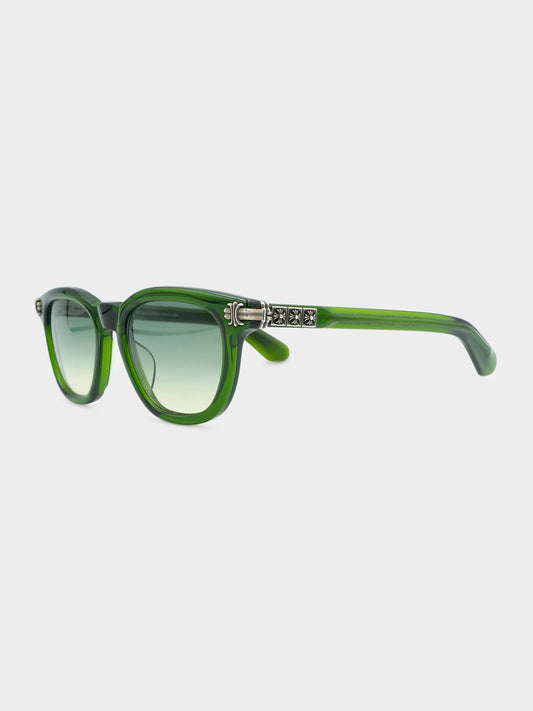 Smoke Show Green Sunglasses