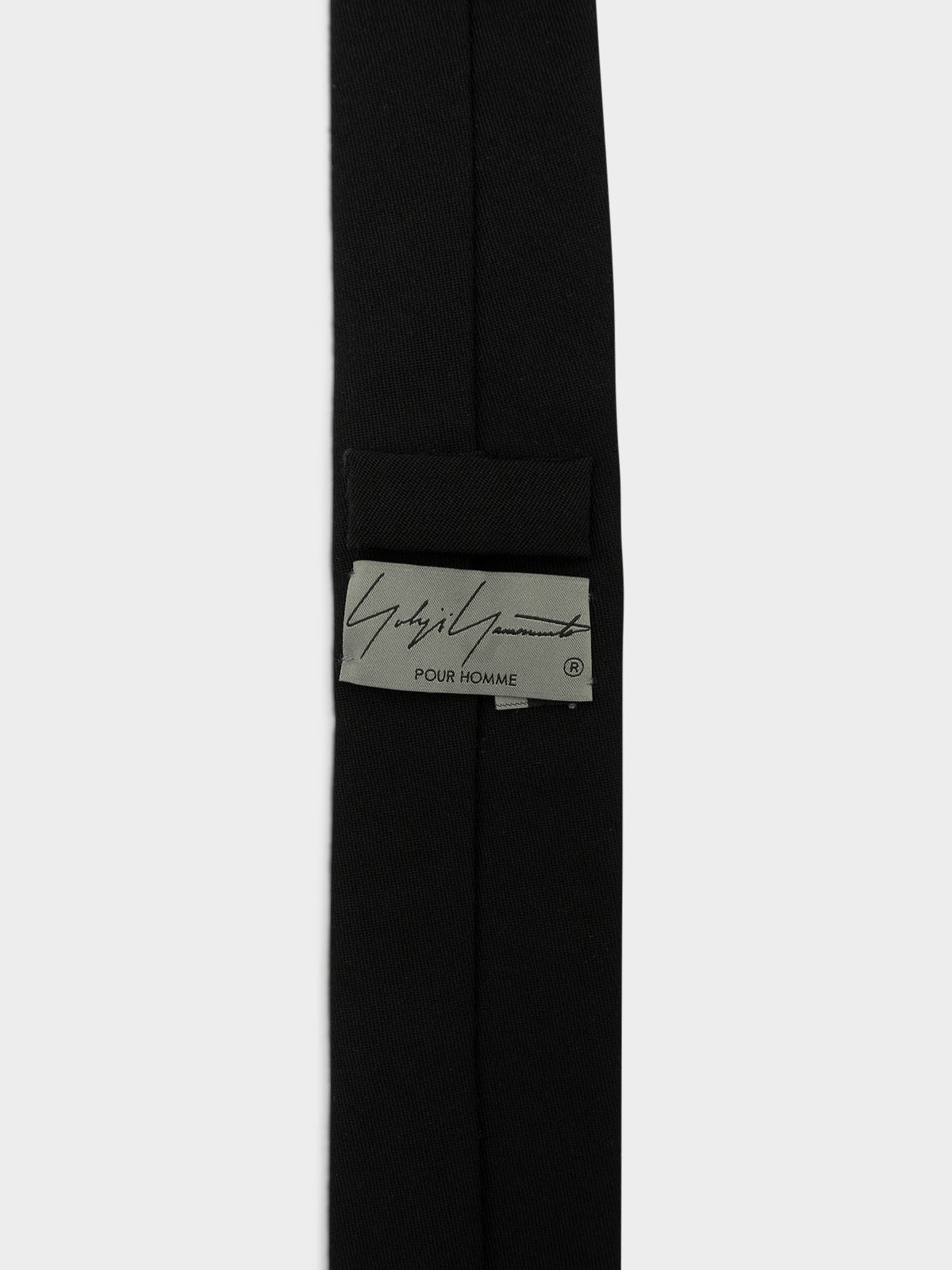 Kanji “I Quit” Embroidered Tie