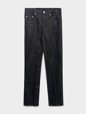 'Hollywood' SS24 Linen Jeans Rick Owens