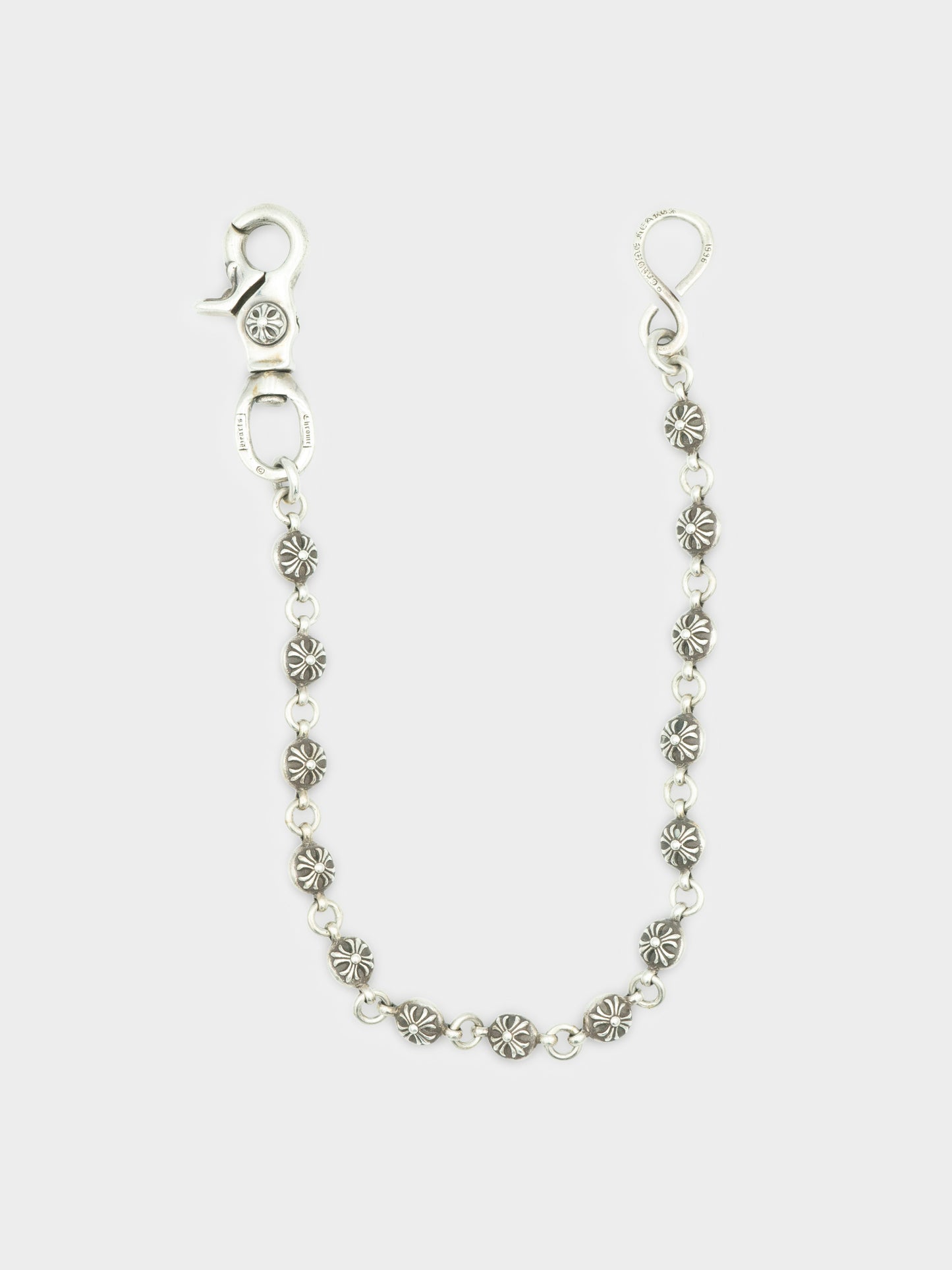 17” Crossball Wallet Chain Chrome Hearts