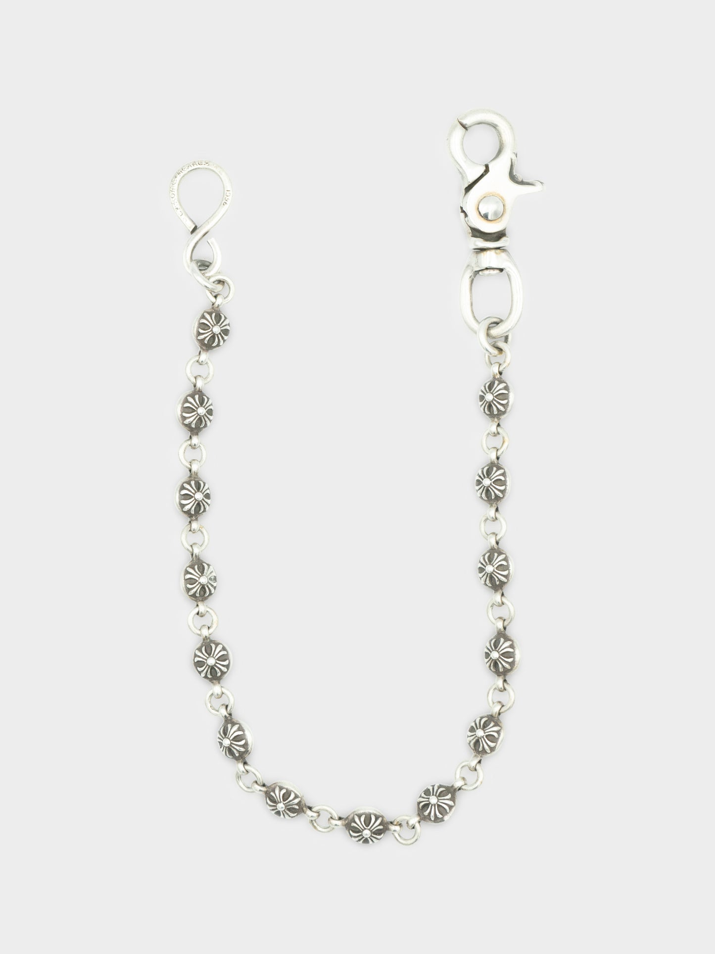 17” Crossball Wallet Chain Chrome Hearts