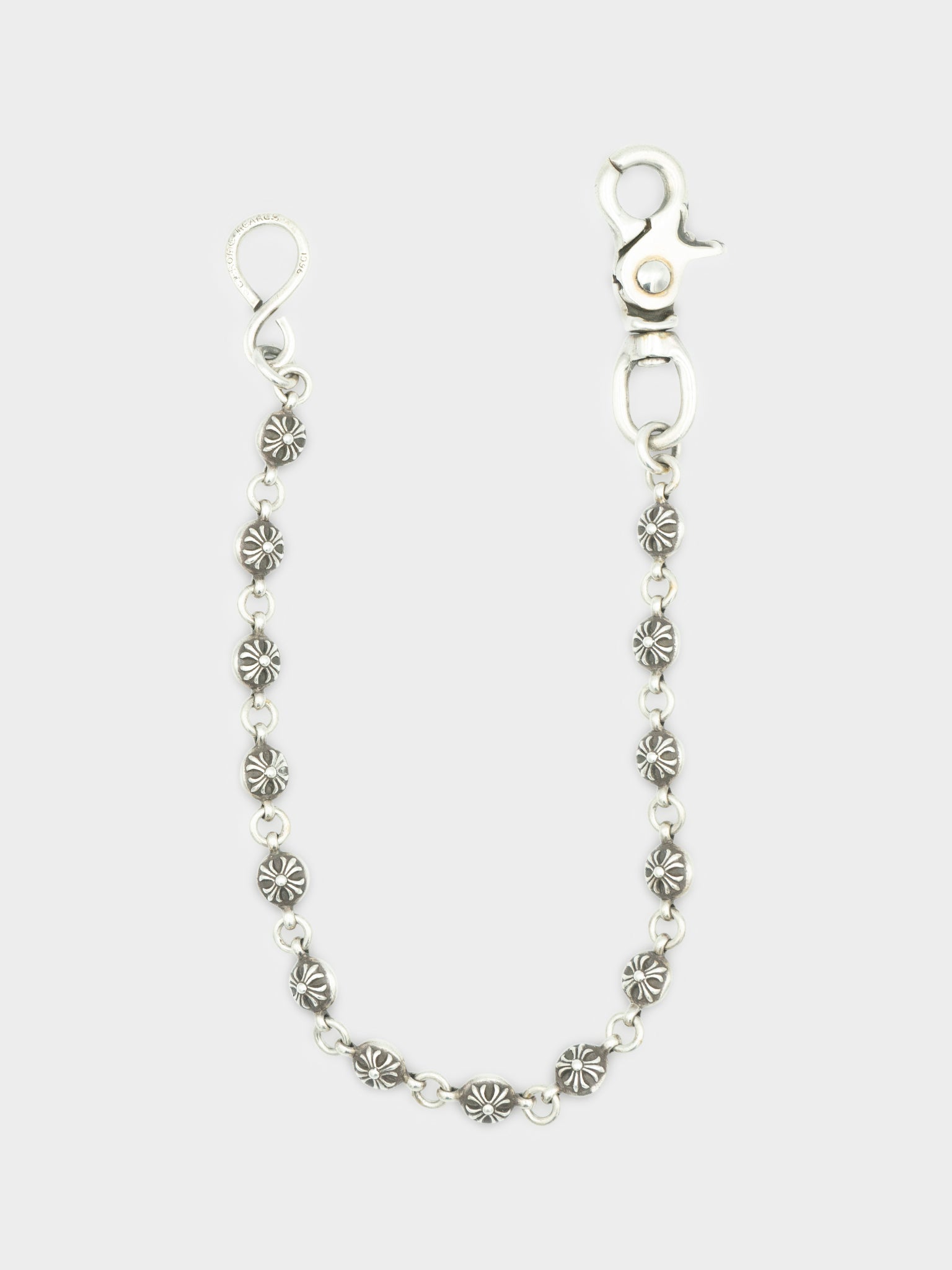 17” Crossball Wallet Chain Chrome Hearts