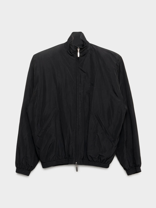 Padded Shoulder Sporty B Track Jacket