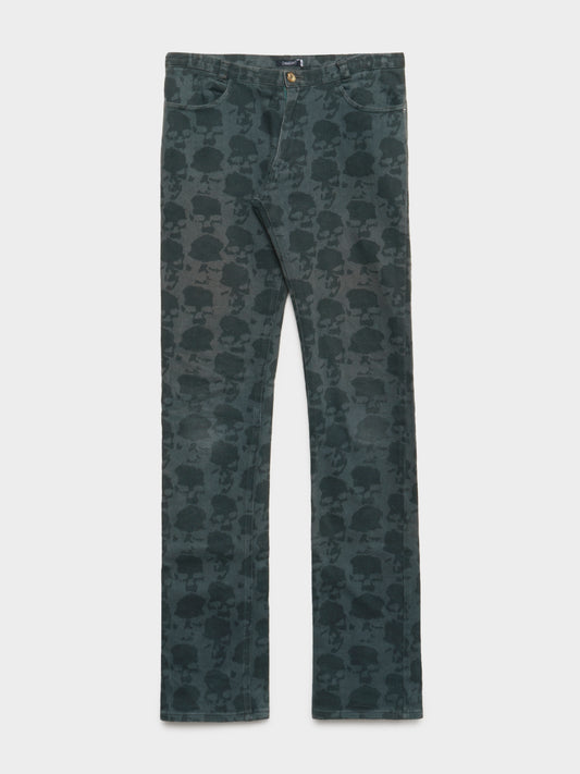 Green Skull Pants