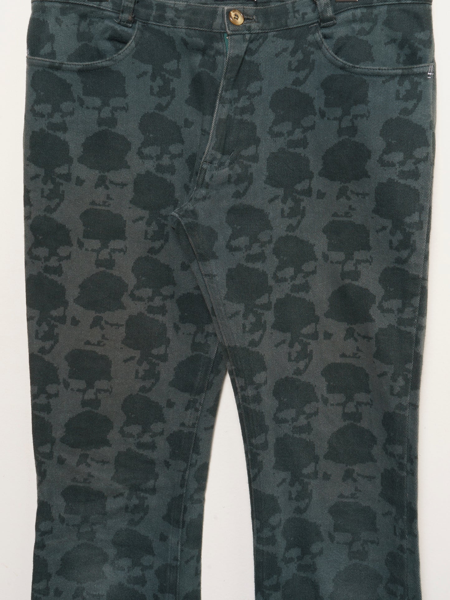 Green Skull Pants