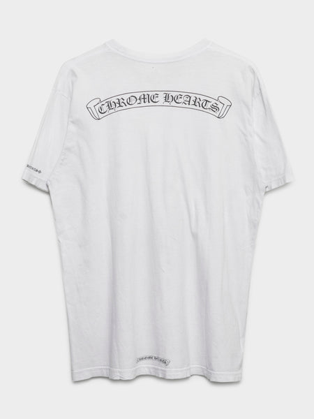 Buy Chrome Hearts Scroll Logo T-Shirt Online at Groupie