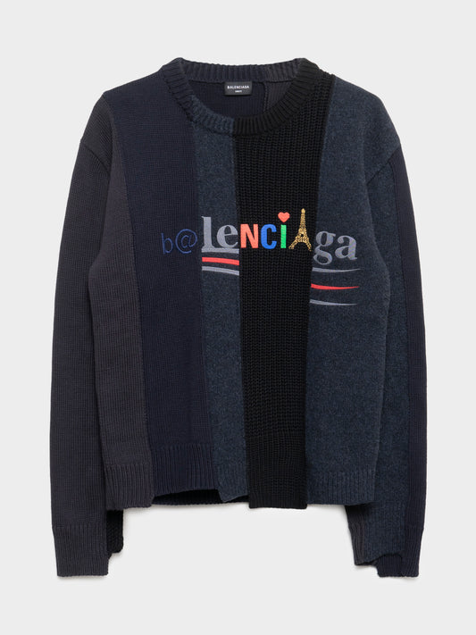 Tokyo Exclusive Cut Up Sweater