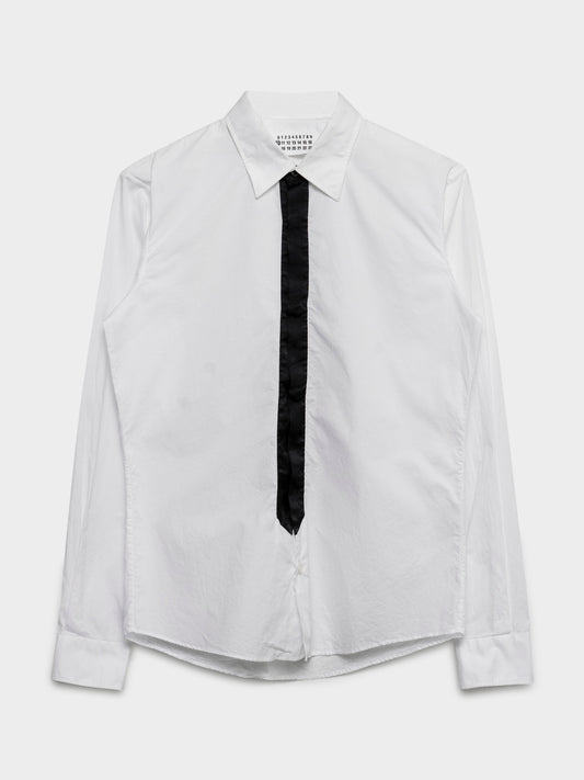 Trompe L'Oeil Black Tie Shirt
