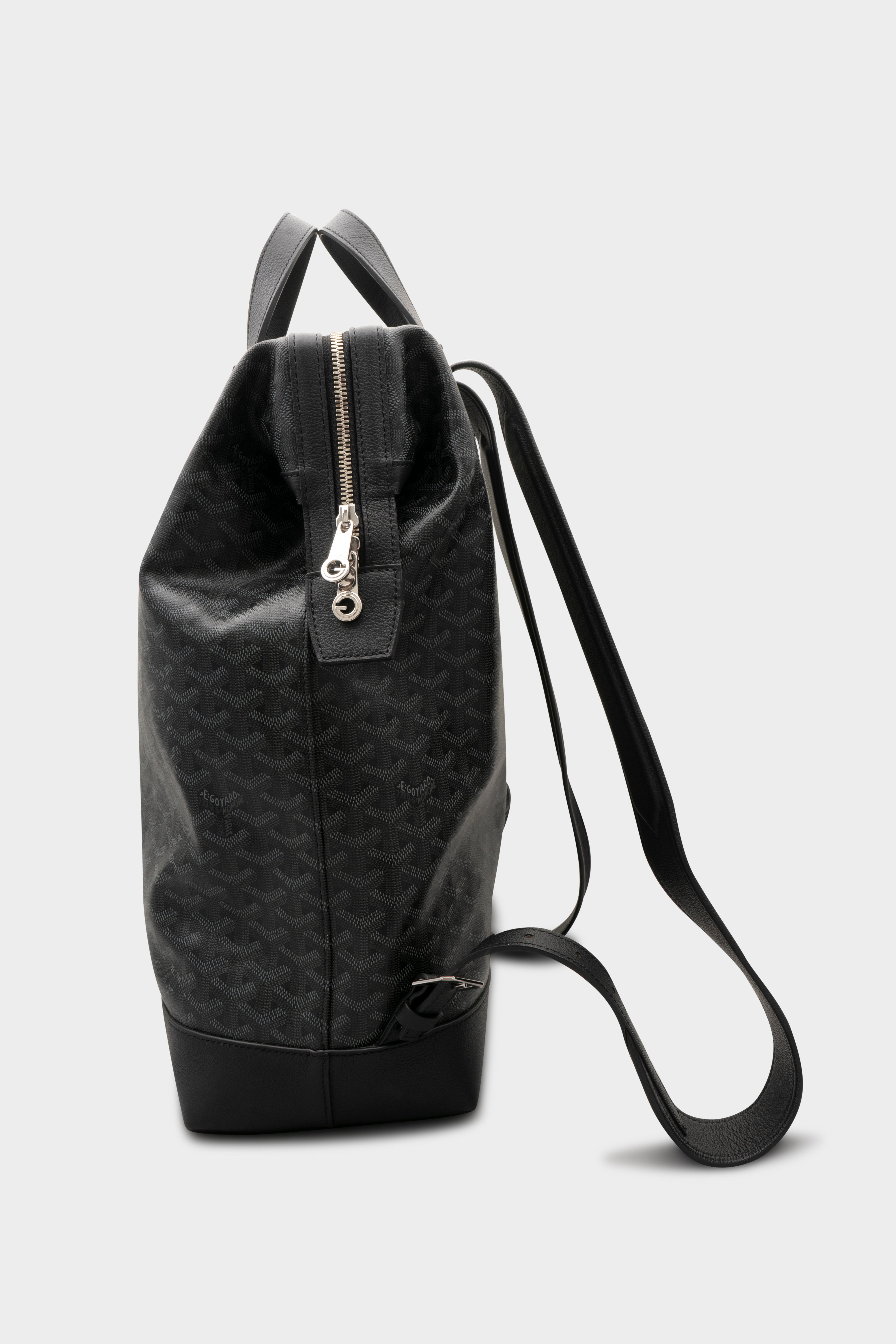 Goyard: Jet Black Cisalpin Backpack | Groupie