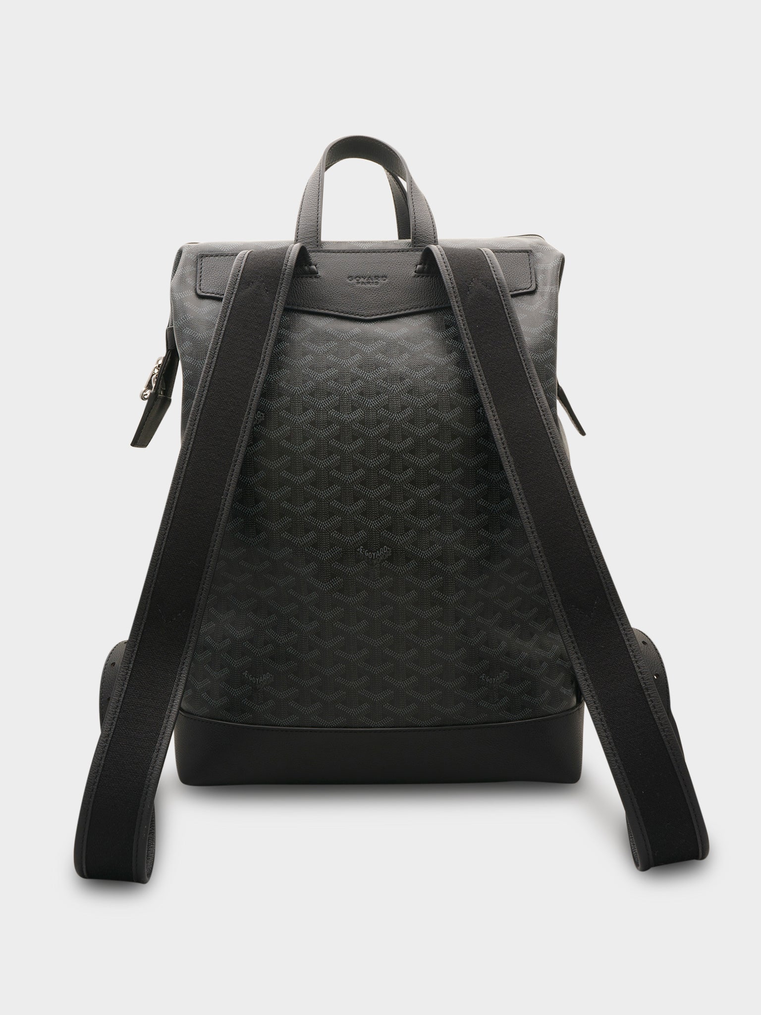 Goyard: Jet Black Cisalpin Backpack | Groupie