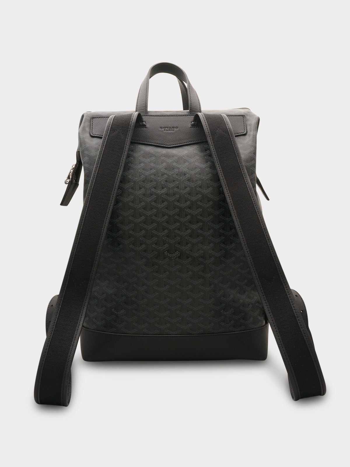Gyard Pro Backpack Goyard: Jet Black Cisalpin Backpack | Groupie