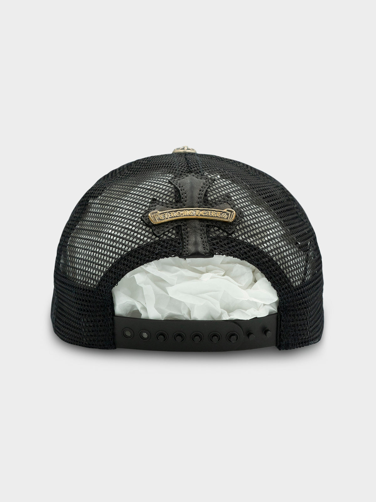 Leather Patched Trucker Hat