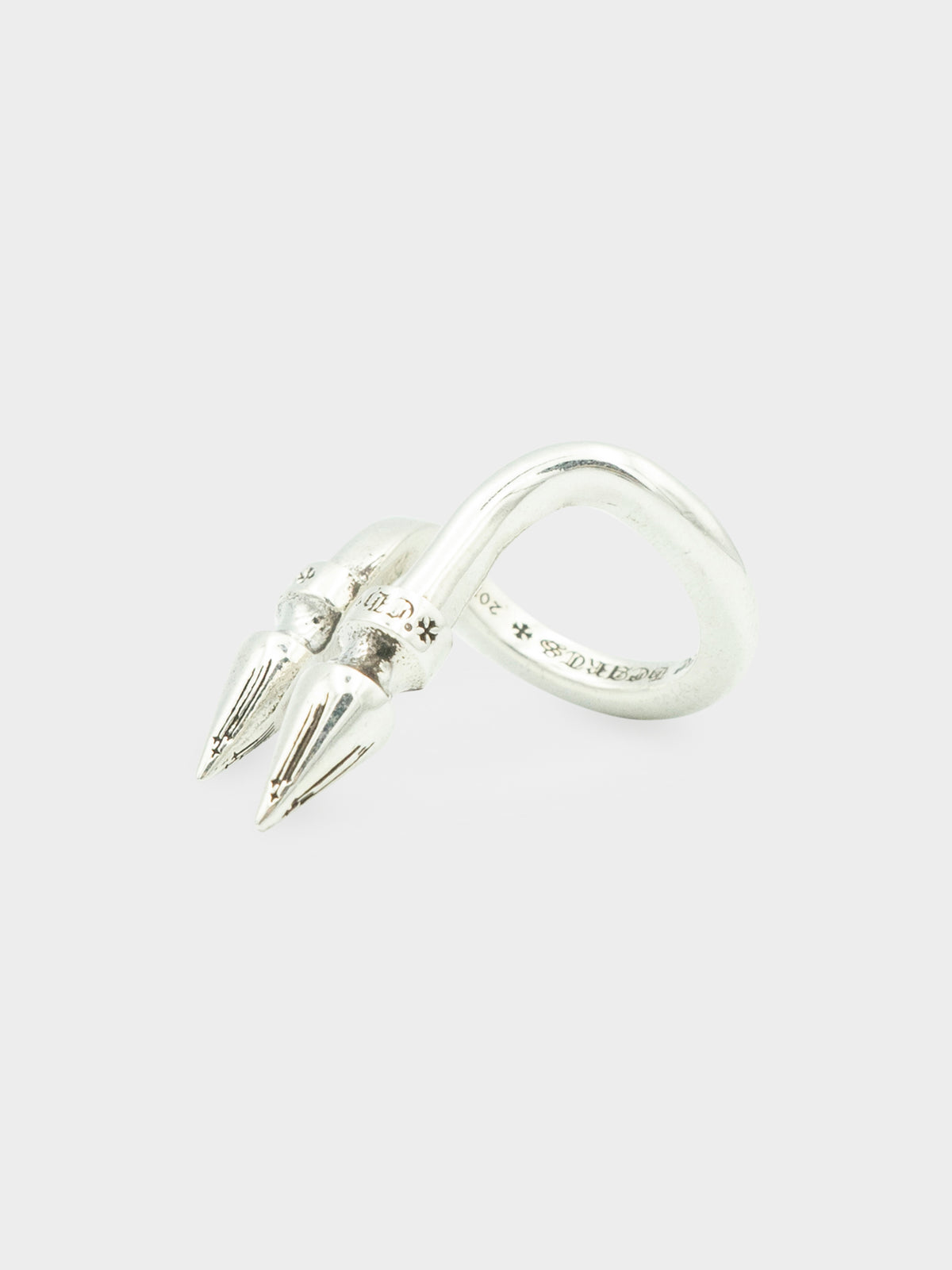 Double Spike Ring