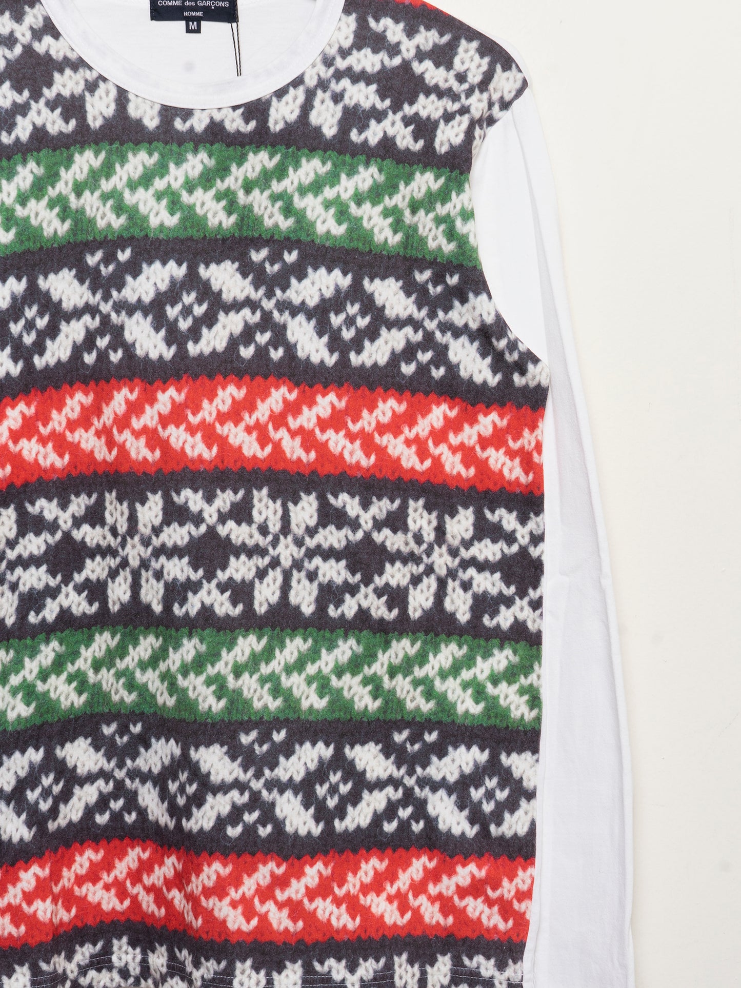 Trompe-l'œil Ugly Christmas Sweater T-Shirt