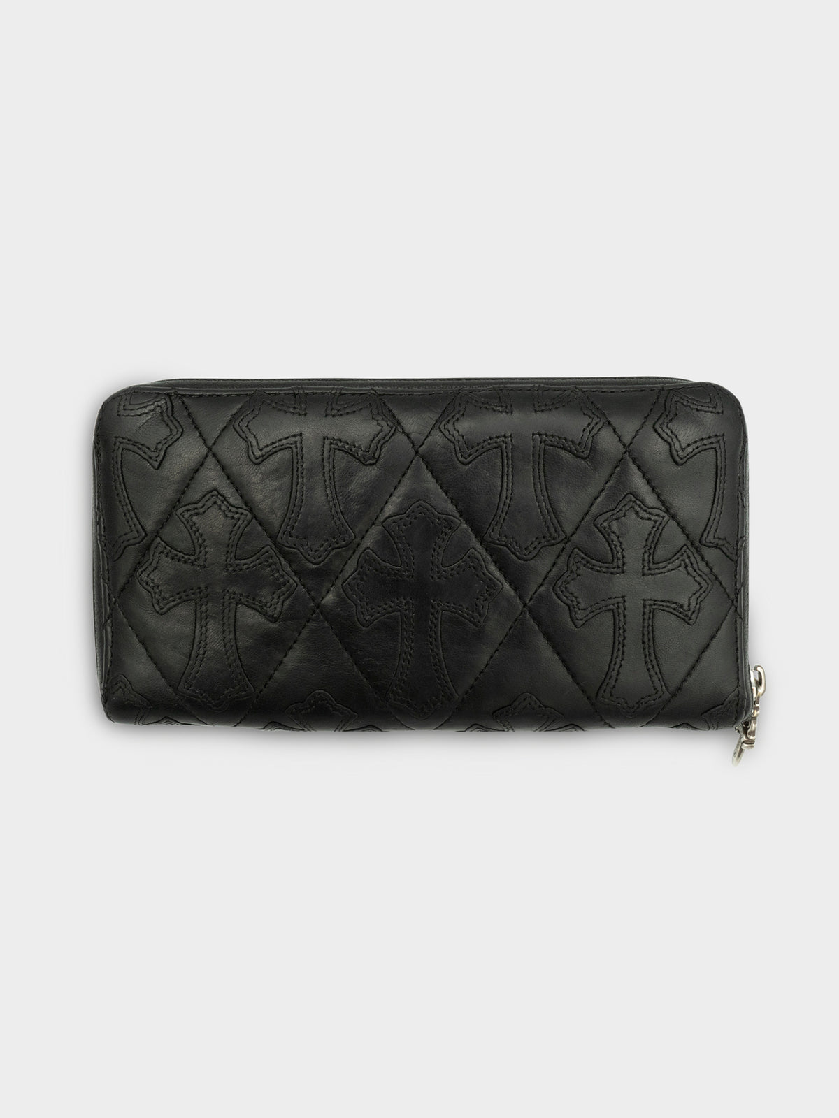 Cemetery Patch Quilted Rec F Zip Wallet