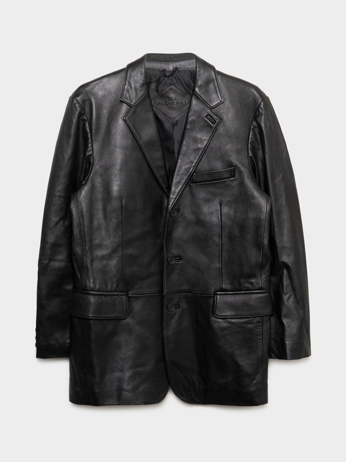 Leather Overcoat