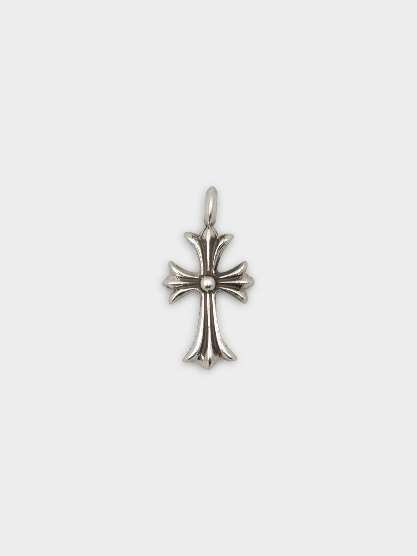 Pavé Diamond Tiny Fat Cross Pendant