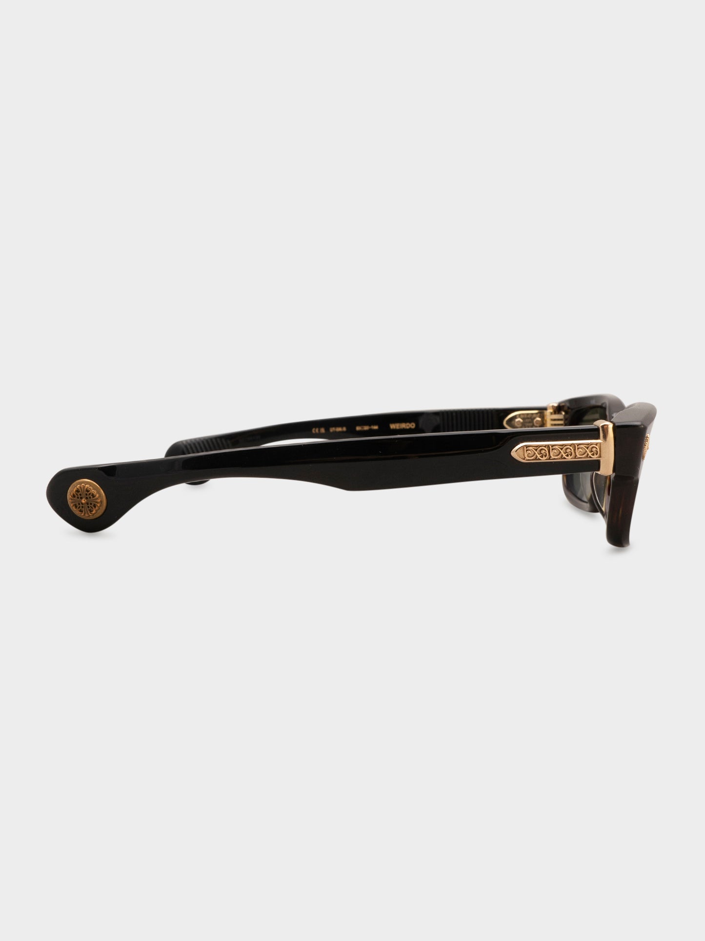 Weirdo Tortoiseshell Gold Sunglasses