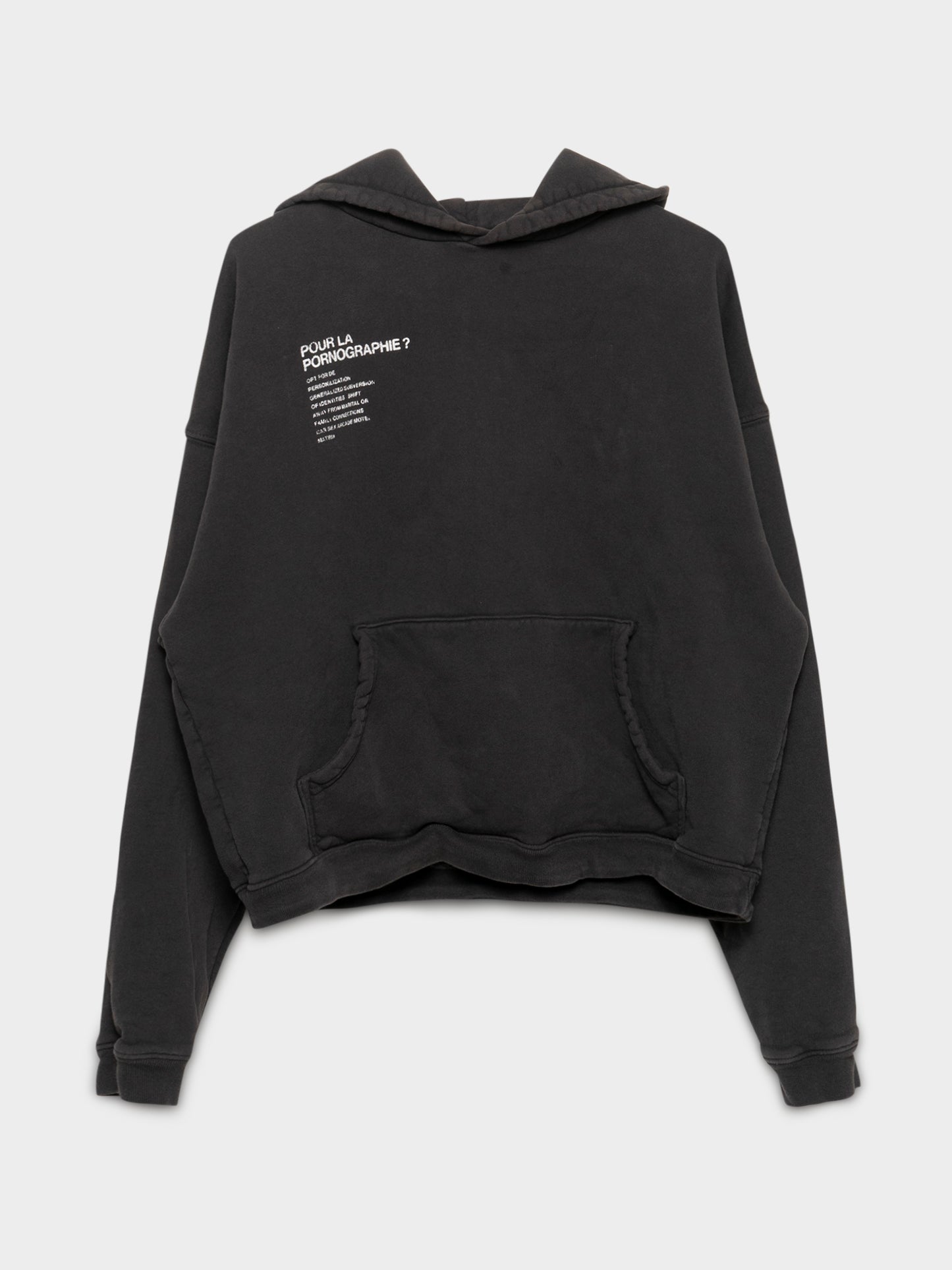 Pour la Pornographie Hoodie