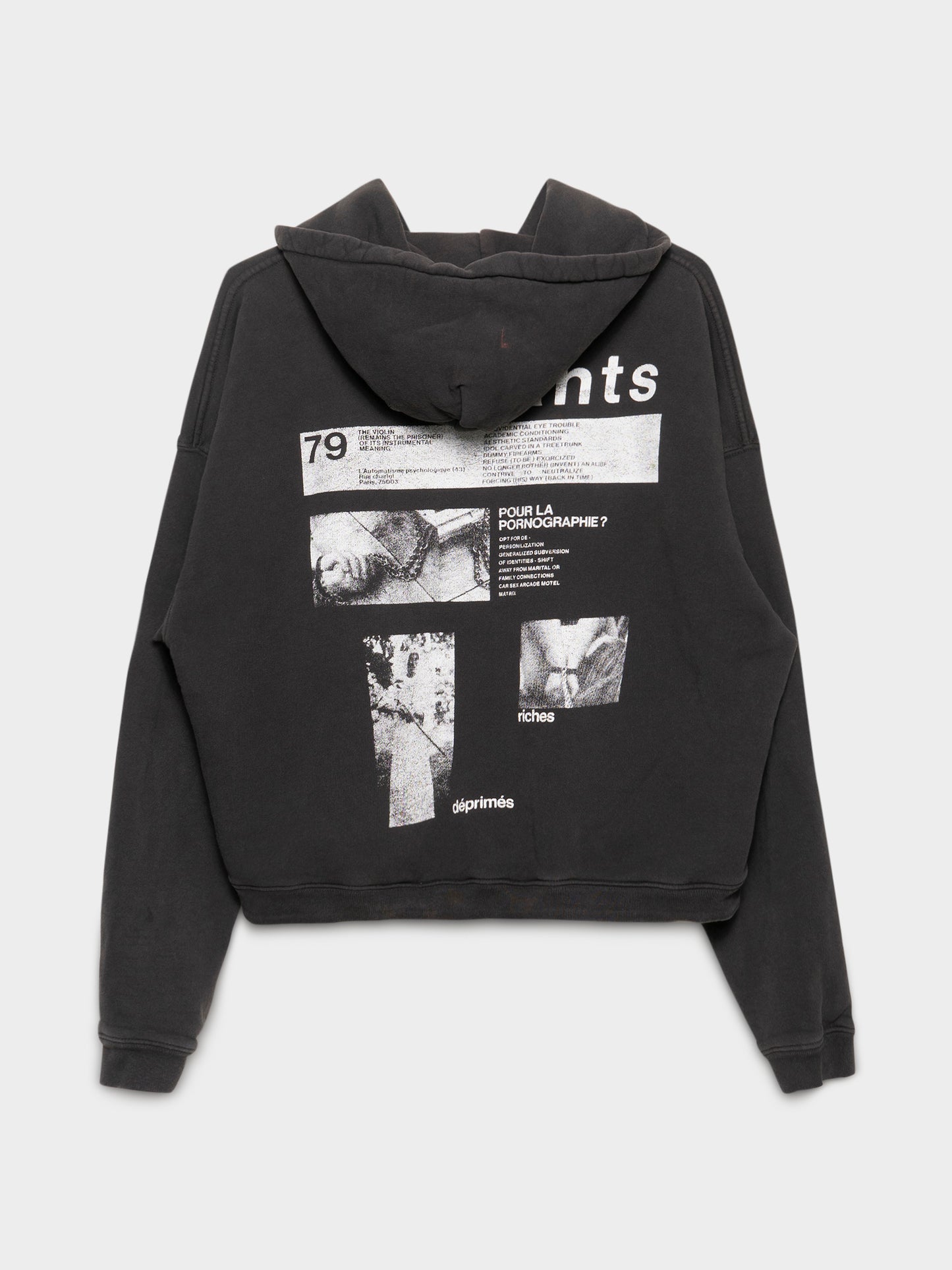Pour la Pornographie Hoodie