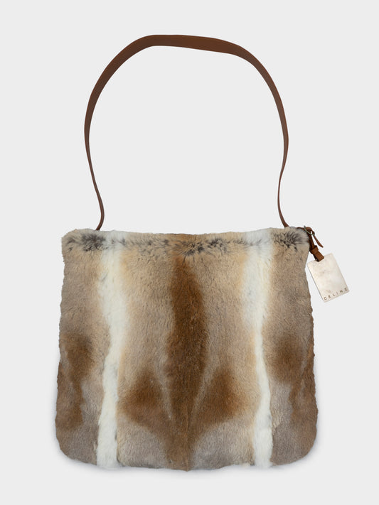 Rabbit Fur Tote Bag