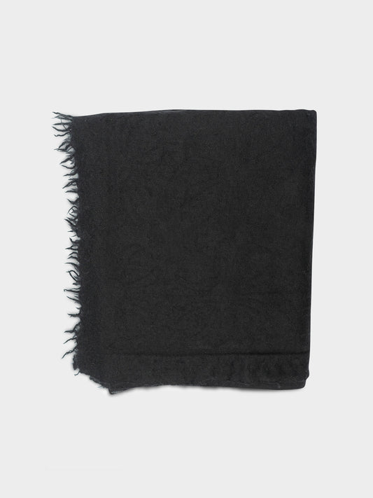 Cashmere Monogram Scarf Chrome Hearts