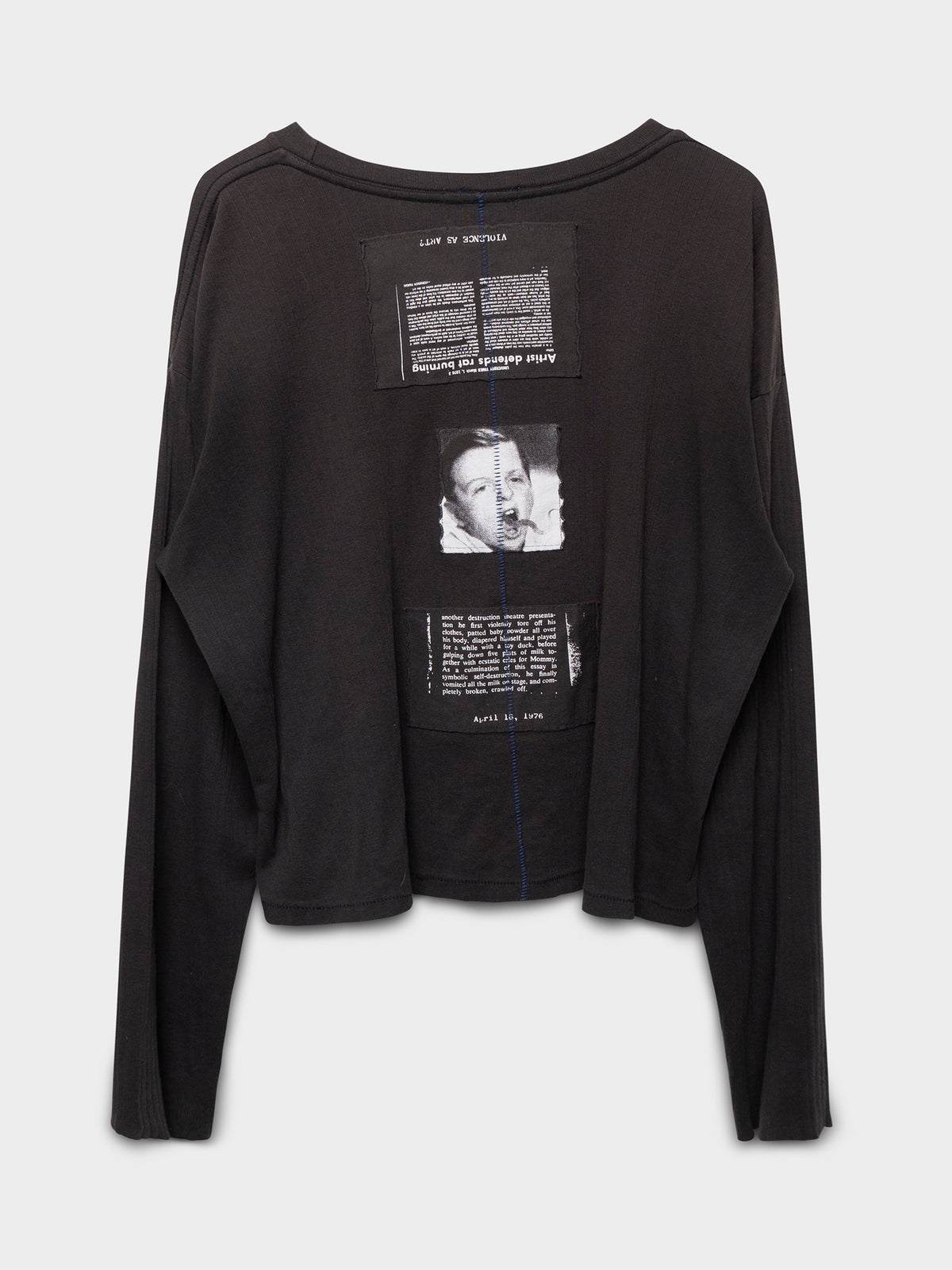 Demon Assemblage Ribbed Longsleeve Shirt