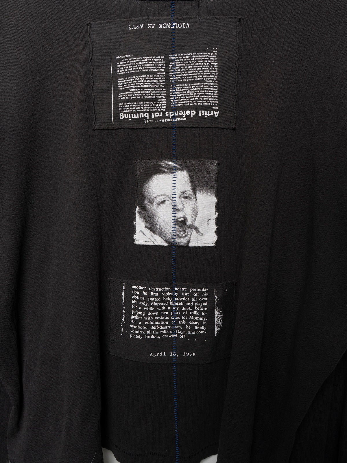 Demon Assemblage Ribbed Longsleeve Shirt