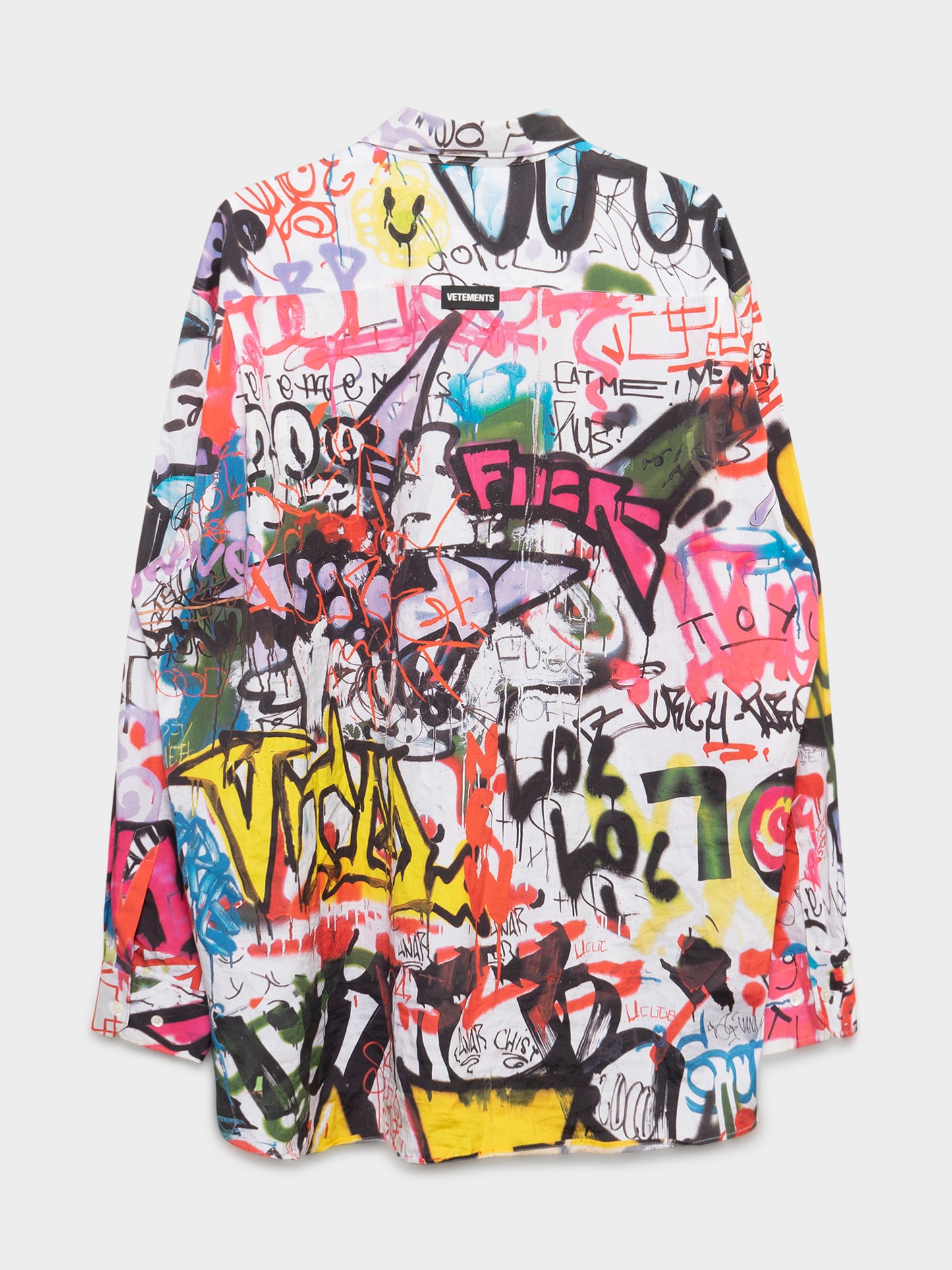 Graffiti Button-Up Shirt