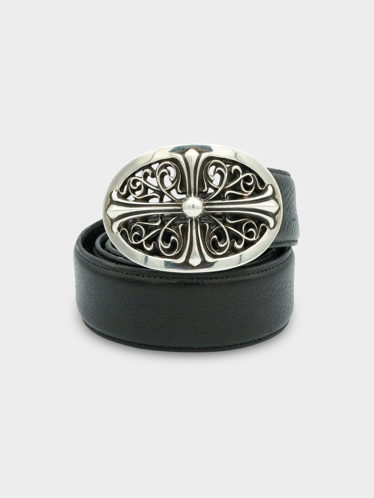 Oval Cross Belt Chrome Hearts