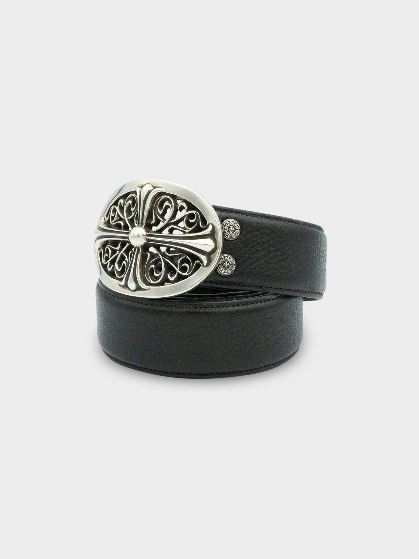 Oval Cross Belt Chrome Hearts