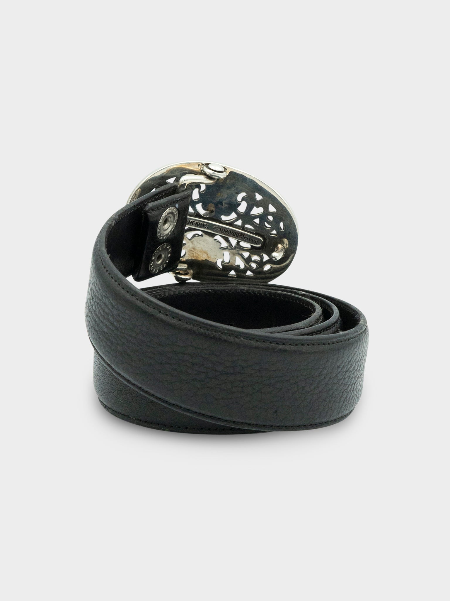 Oval Cross Belt Chrome Hearts