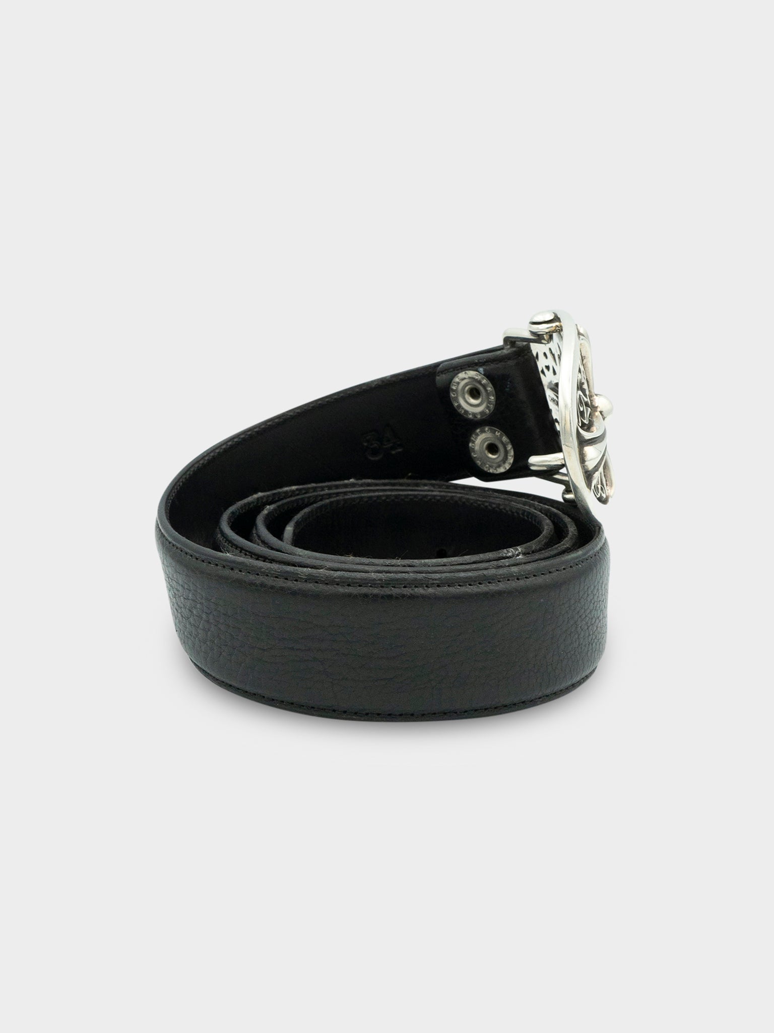 Oval Cross Belt Chrome Hearts
