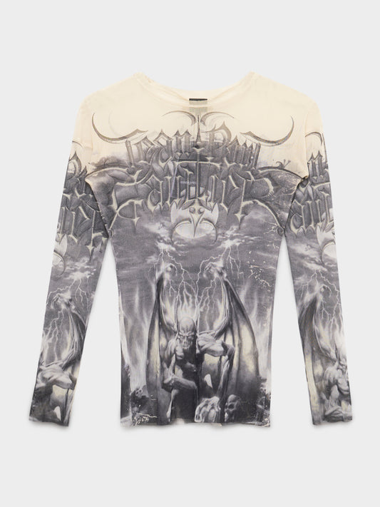 OG Satan Mesh Top