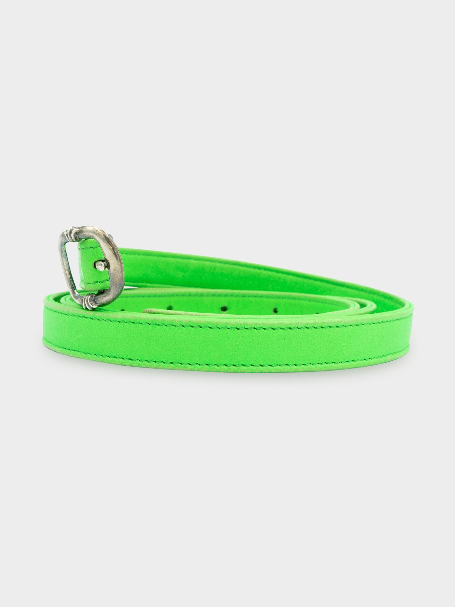 Green Taka Gunslinger Belt Strap Chrome Hearts