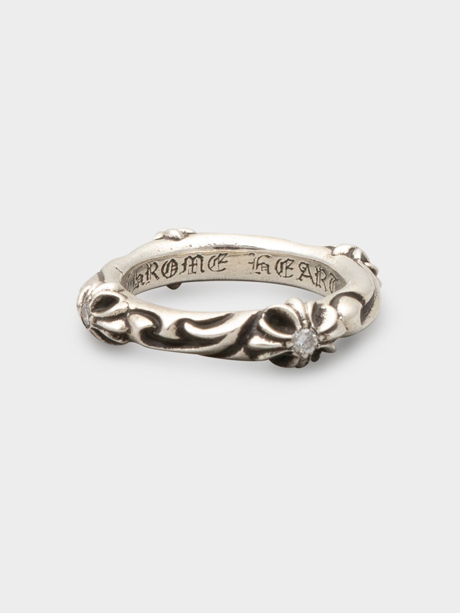 Chrome Hearts: Diamond SBT Ring | Groupie